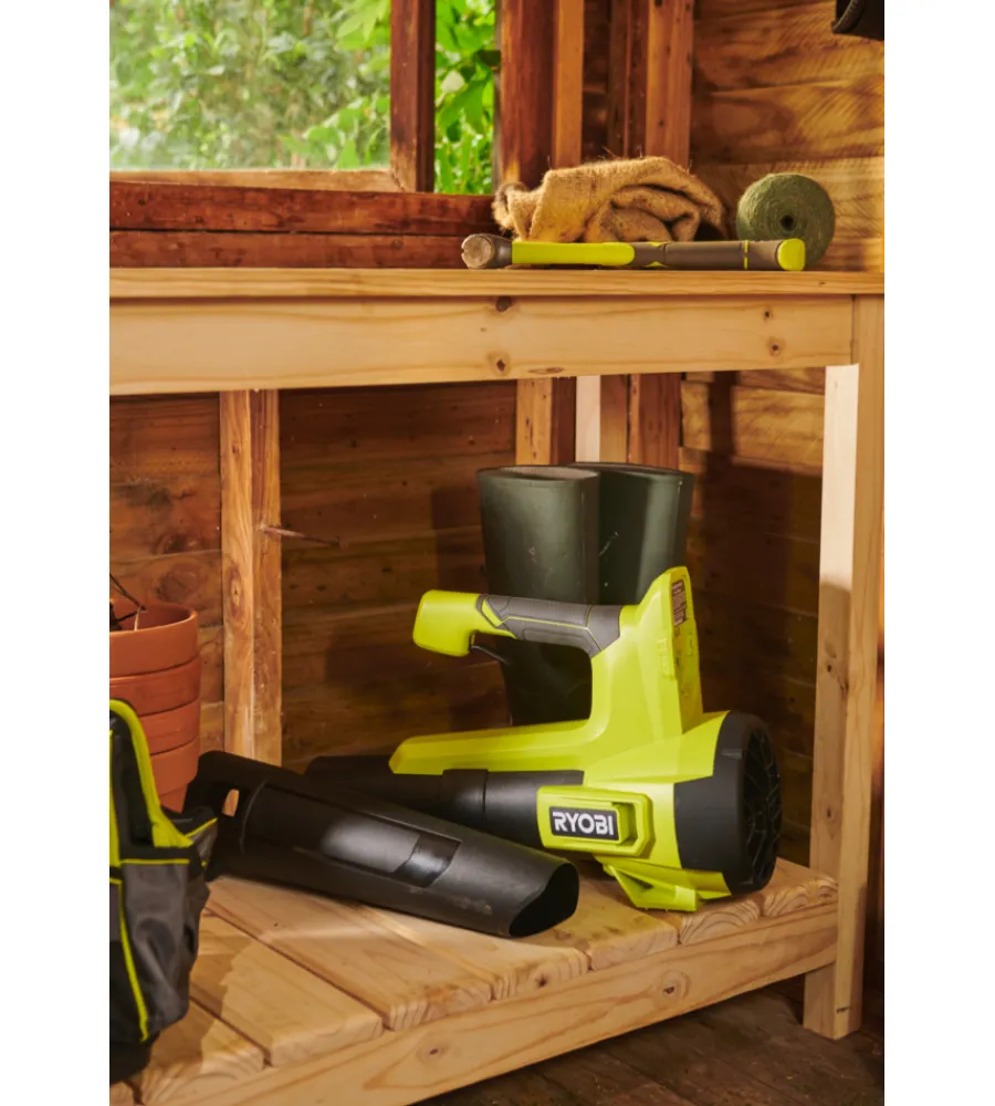 Soffiatori E Aspiratori-Ryobi Soffiatore a batteria "ry18blb-0" 18v solo corpo macchina