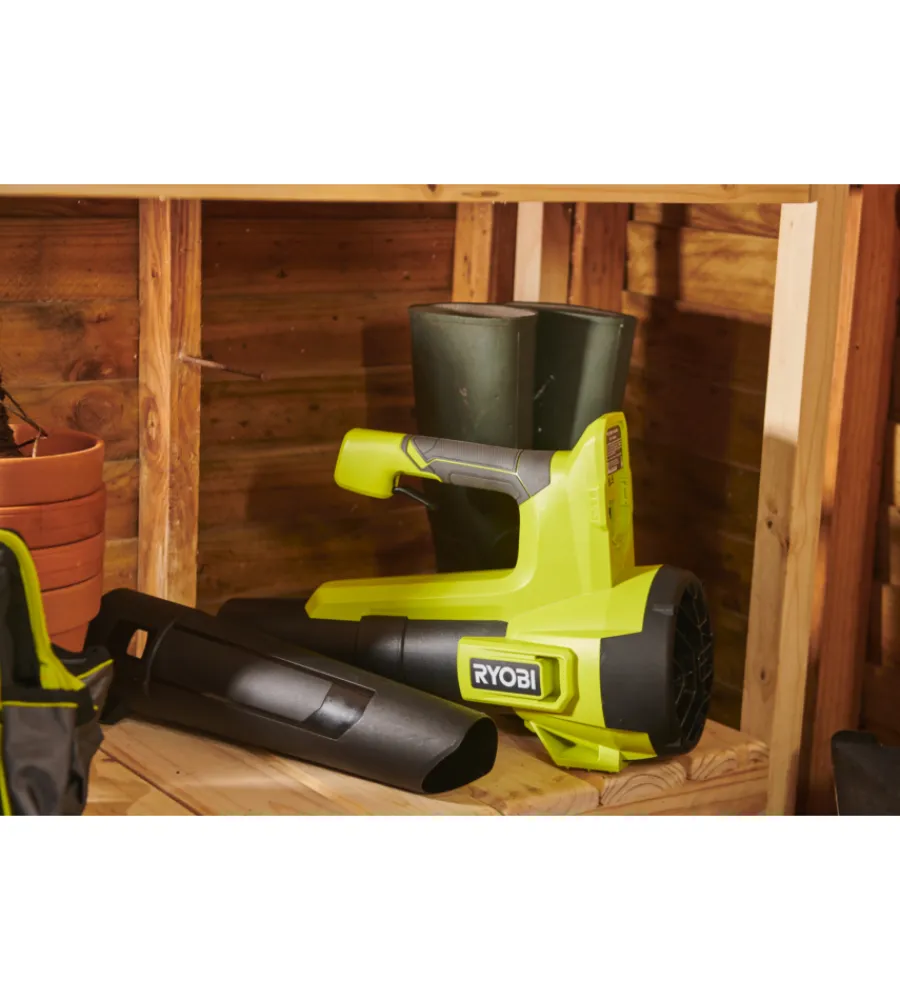 Soffiatori E Aspiratori-Ryobi Soffiatore a batteria "ry18blb-0" 18v solo corpo macchina