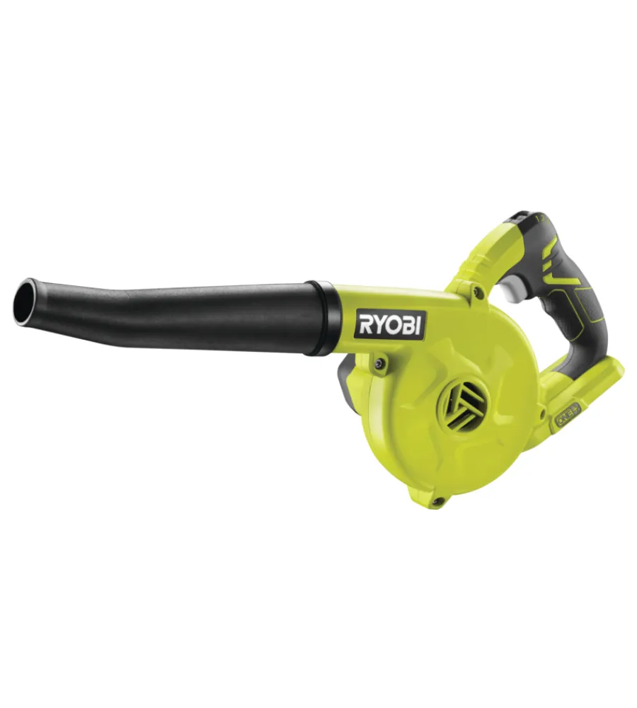 Soffiatori E Aspiratori-Ryobi Soffiatore compatto a batteria "r18tb-0" 18v, solo corpo macchina