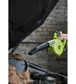Soffiatori E Aspiratori-Ryobi Soffiatore compatto a batteria "r18tb-0" 18v, solo corpo macchina