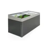 Coltivazione E Cura-Biohort Sopralzo dell'aiuola rialzata 2x1 grigio quarzo metallizzato - . 68013