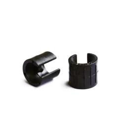 Accessori|Sottopiede a pinza nero ø 18 - 20 mm. con perno 8 pz.