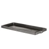 New Sottovaso in resina con decoro effetto legno, 80 cm Coltivazione E Cura