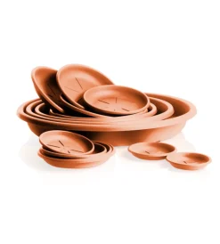 Coltivazione E Cura-Bama Sottovaso rotondo d.14 terracotta