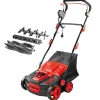Valex Attrezzatura Giardinaggio|Spazzatrice, arieggiatrice, scarificatore elettrico "twister 1800" larghezza lavoro 38 cm 1800 w