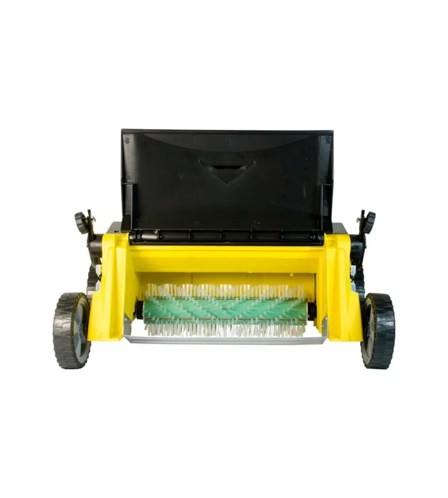 Erba Sintetica-Garland Spazzatrice elettrica per prato sintetico "roll&comb 502e-v19" ampiezza lavoro 40 cm 1600w