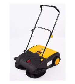 Attrezzatura Giardinaggio- Spazzatrice manuale raggio 75 cm essenza 50 lt