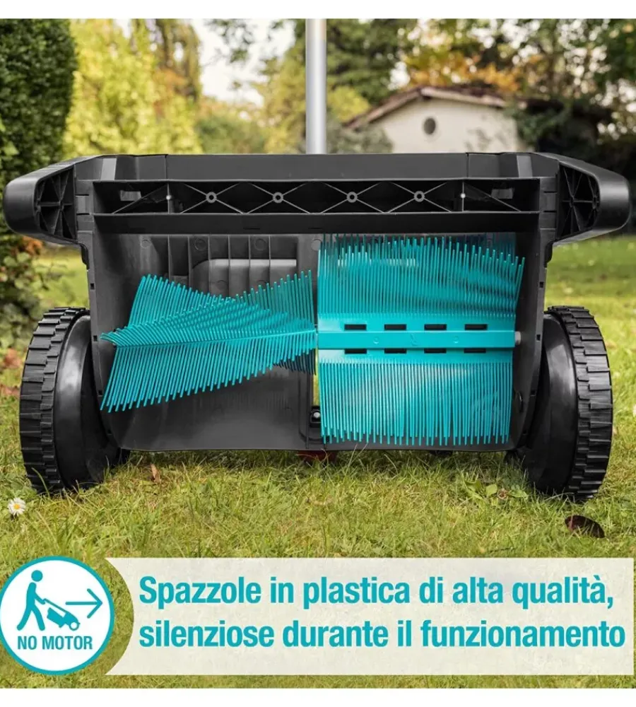 Online Spazzatrice raccogli foglie manuale "3565-20" larghezza lavoro 49 cm Attrezzatura Giardinaggio
