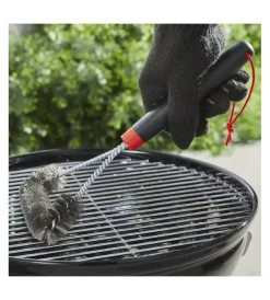 Barbecue-Weber Spazzola per barbecue in acciaio 30 cm