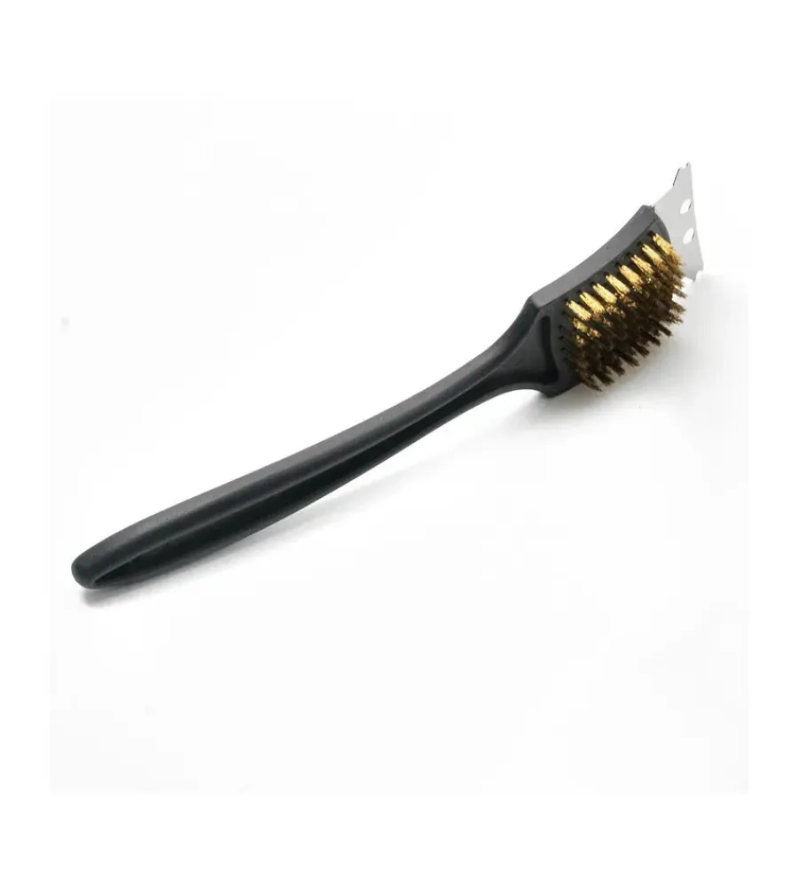 Barbecue-Ompagrill Spazzola per griglia barbecue in ottone 21 cm