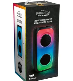 Online Speaker con effetto luminoso "hig power"  wireless, 50 w Telefonia