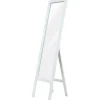 Decorazione Pareti-BellaHome Specchio da terra con cornice bianco 33x150 cm
