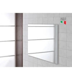 Accessori Bagno|Specchio filo lucido 50x60 cm