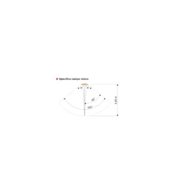 Segnaletica|Specchio parabolico infrangibile d.60 cm.