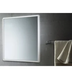 Accessori Bagno|Specchio 55x60 senza luci bianco