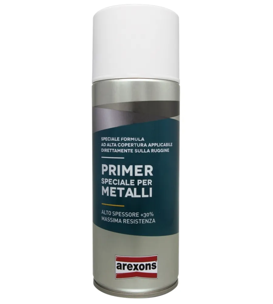 Vernici Spray-Arexons Speciale metalli fondo antiruggine grigio ml400