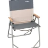 Spiaggina pieghevole "ikaro ultralight" grigio e rosa 54x65x89 cm Campeggio