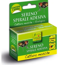 Coltivazione E Cura|Spirali adesive cattura mosche. 4 pezzi