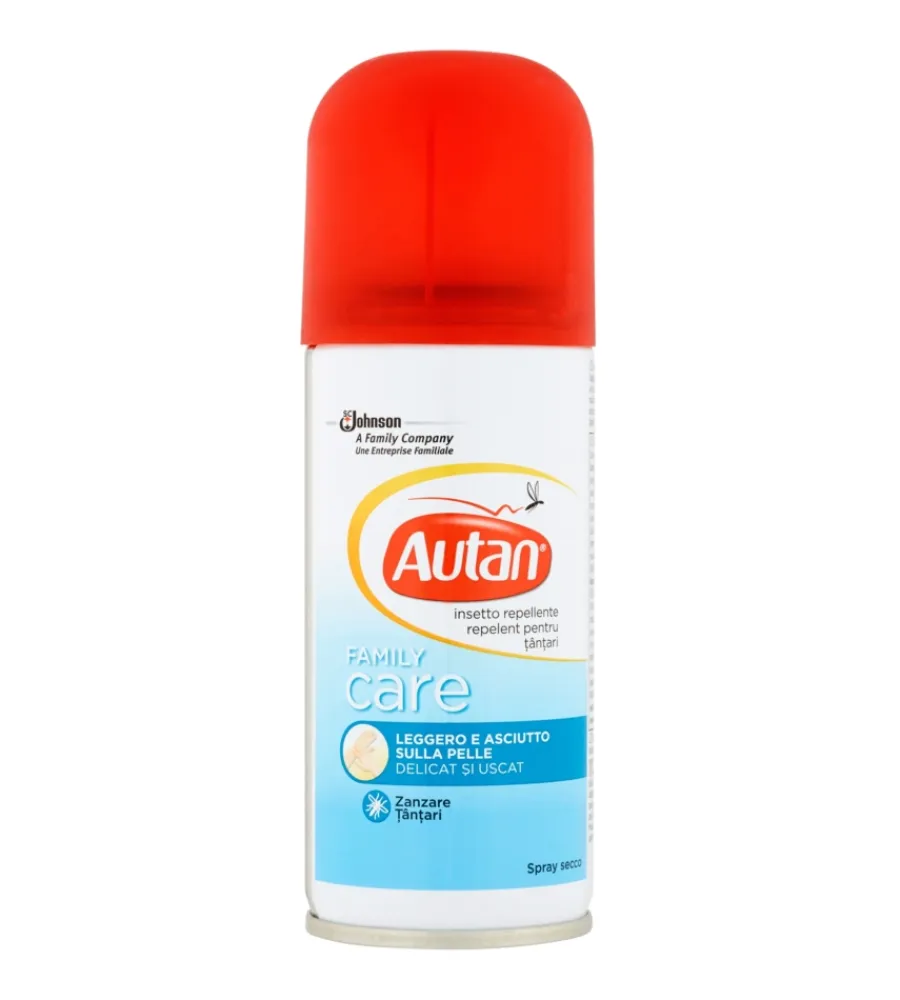 Antiparassitari- Spray secco antizanzare autan "family care" 100 ml