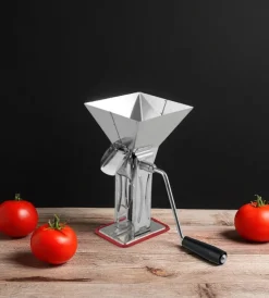Conservazione Alimenti- Spremipomodoro manuale "velocissimo 120" in acciaio inox