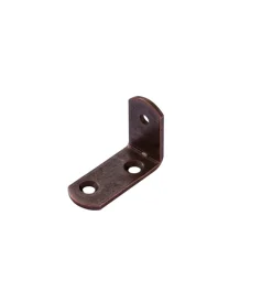 Sistemi Di Fissaggio|Squadretta reggipiani bronzata 25 x 35 x 15 spessore 2 mm. - 4 pz.