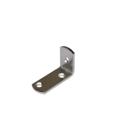 Sistemi Di Fissaggio- Squadretta reggipiani nichelata 25 x 35 x 15 spessore 2 mm. - 4 pz.