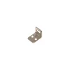Ferramenta Per Mobili E Infissi- Squadrette con asola orizzontale- 22 x 28 mm. - ottonato - 4 pz.
