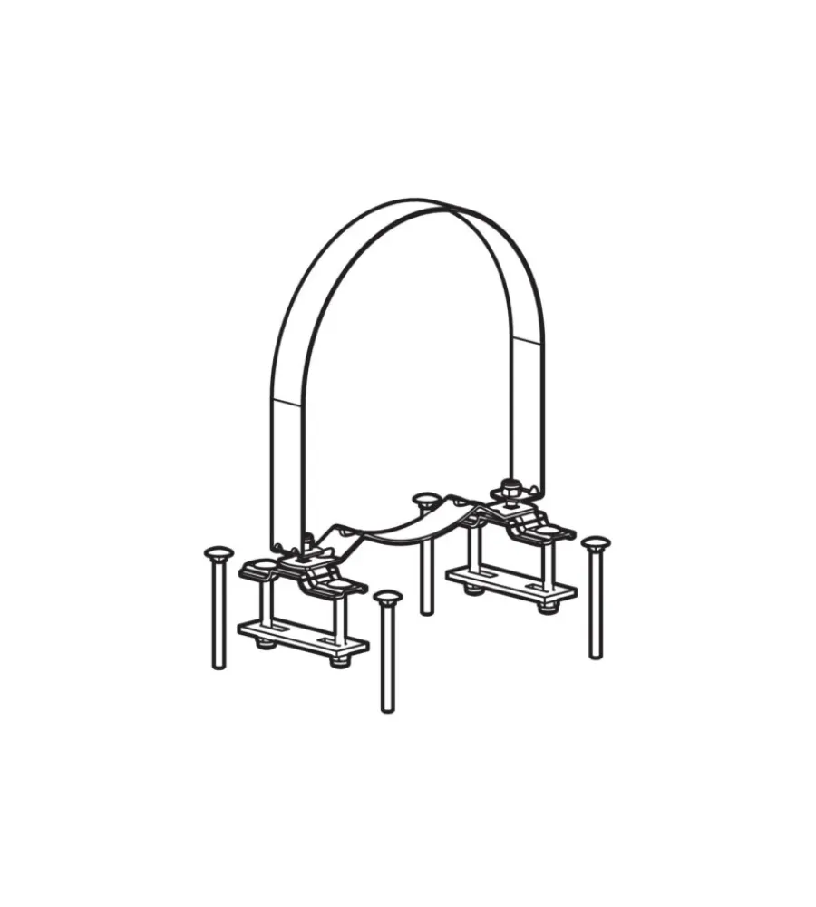 Portaggio-Nordrive Staffa aggiuntiva (optional) per kargo-tube n99975