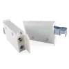 Clearance Staffe per aggancio pensili a barra - bianco - 2 pz. Ferramenta Per Mobili E Infissi