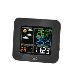 Termometri Stazioni Meteo- Stazione meteo trevi "me3165 rc" con display a colori