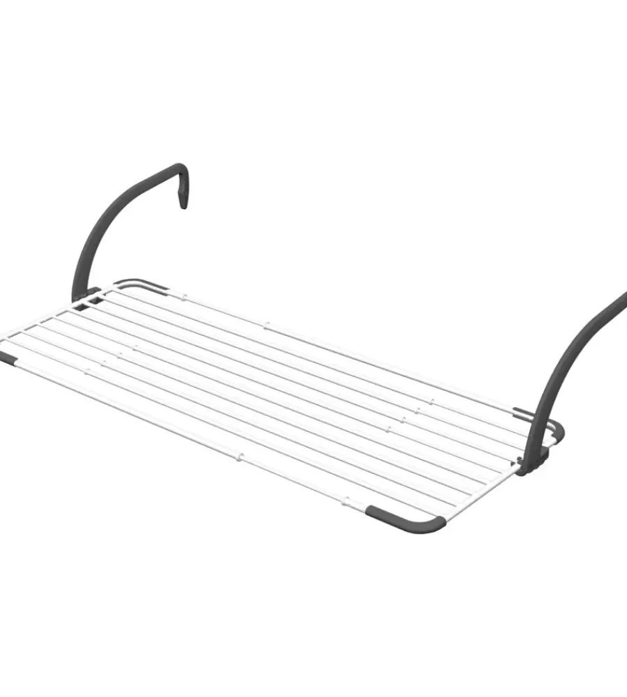 Vileda Accessori Lavanderia|Stendibiancheria da balcone estensibile "brezza extend" nero 20 mt