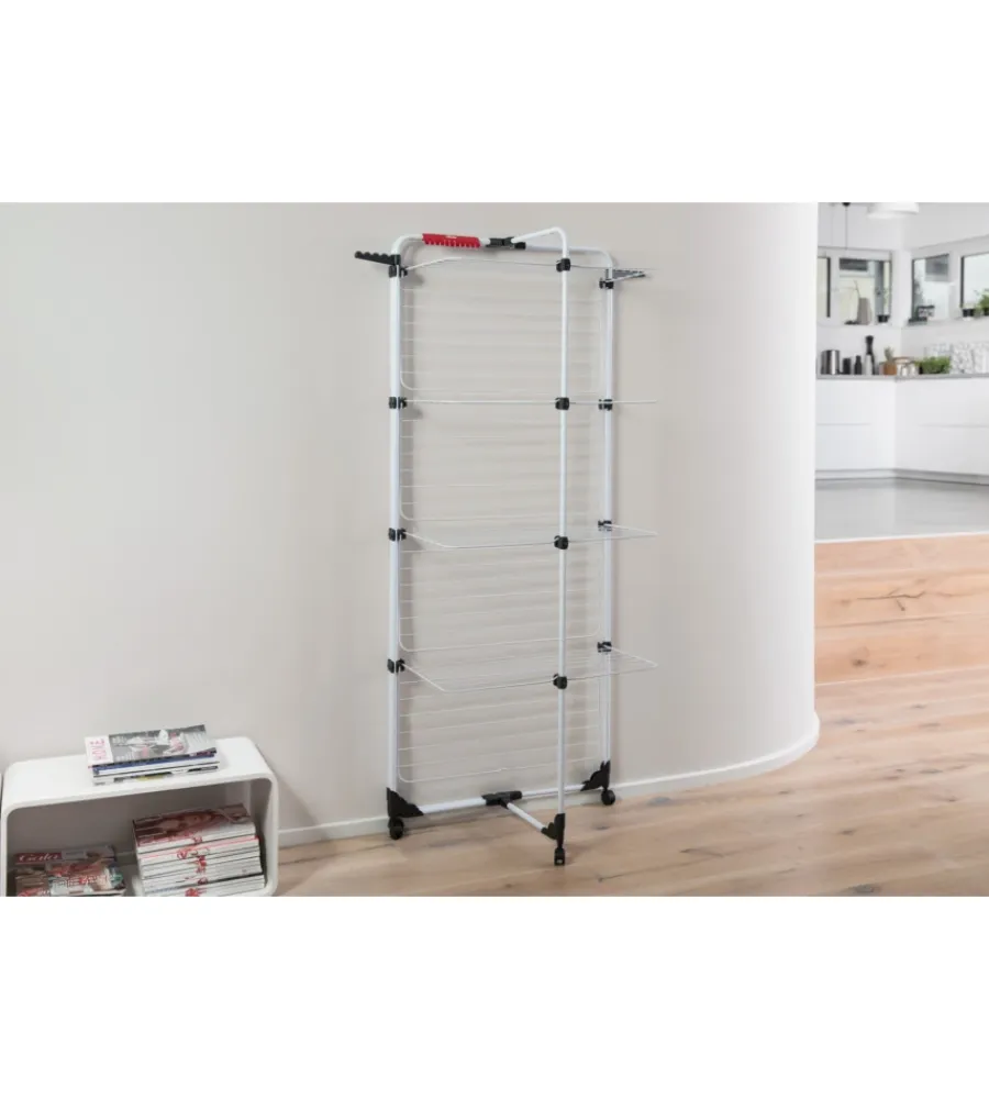Sale Stendibiancheria verticale "mixer 4" 71x71x169 cm Accessori Lavanderia
