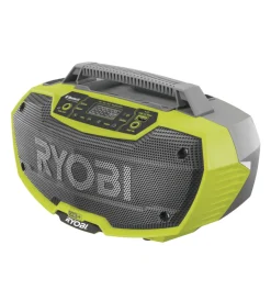 Audio-Ryobi Stereo a batteria "r18rh-0" con bluetooth, solo corpo macchina