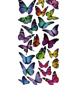 Decorazione Pareti- Stickers creative s colourful butterflies  - decoro crearreda.