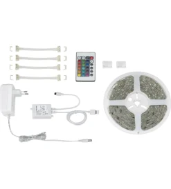 Outlet Striscia bobina a led multicolor con telecomando, 24 w Illuminazione Per Interno