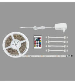 Online Striscia led 5 mt con telecomando, 24w Illuminazione Per Interno