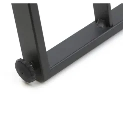 Armadi-Emuca Struttura per scaffale lader in acciaio nero, 179 cm