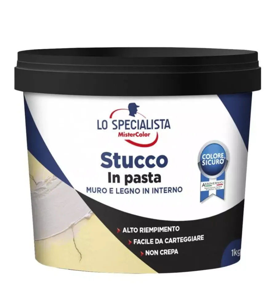 Stucchi- Stucco in pasta 1 kg. bianco