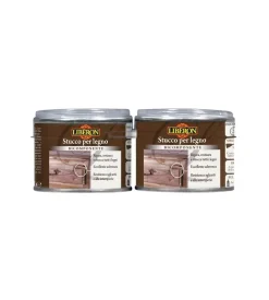 Stucchi Legno-V33 Stucco per legno bi-componente - noce chiaro - 200 ml