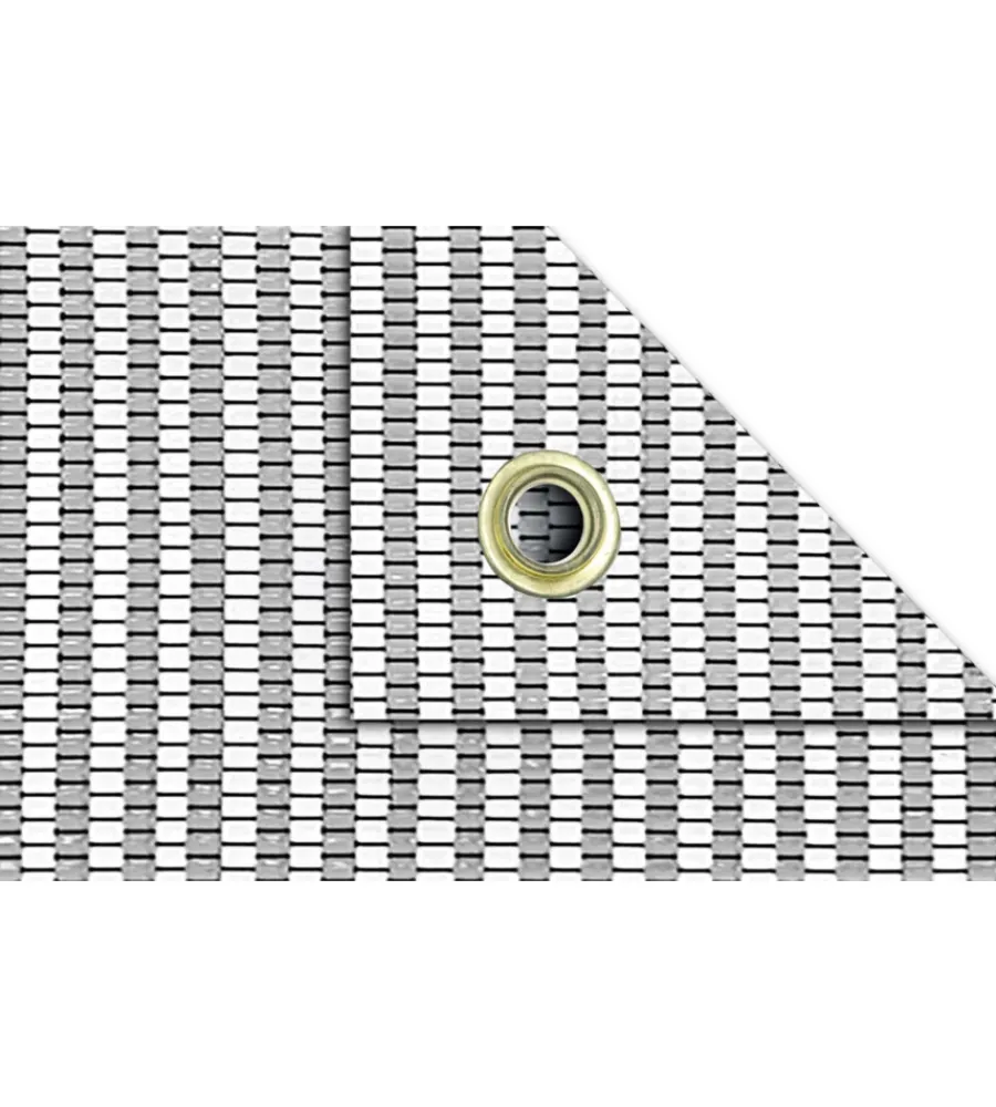 Campeggio-Brunner Stuoia da campeggio "kinetic 500" a righe marrone 300x500 cm