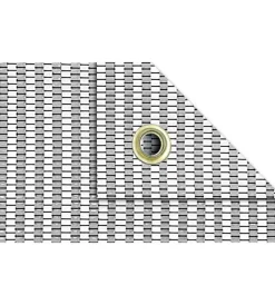 Outlet Stuoia da campeggio "kinetic 500" a righe grigio 300x400 cm Campeggio