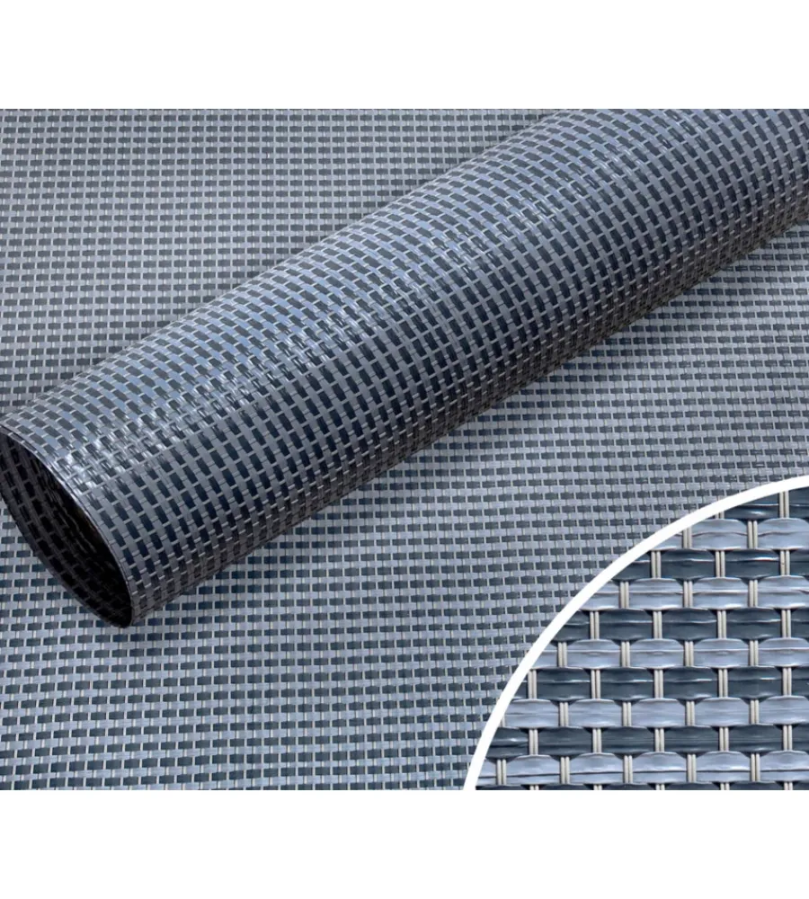 Campeggio-Brunner Stuoia da campeggio "kinetic 600" blu e grigio 250x300 cm