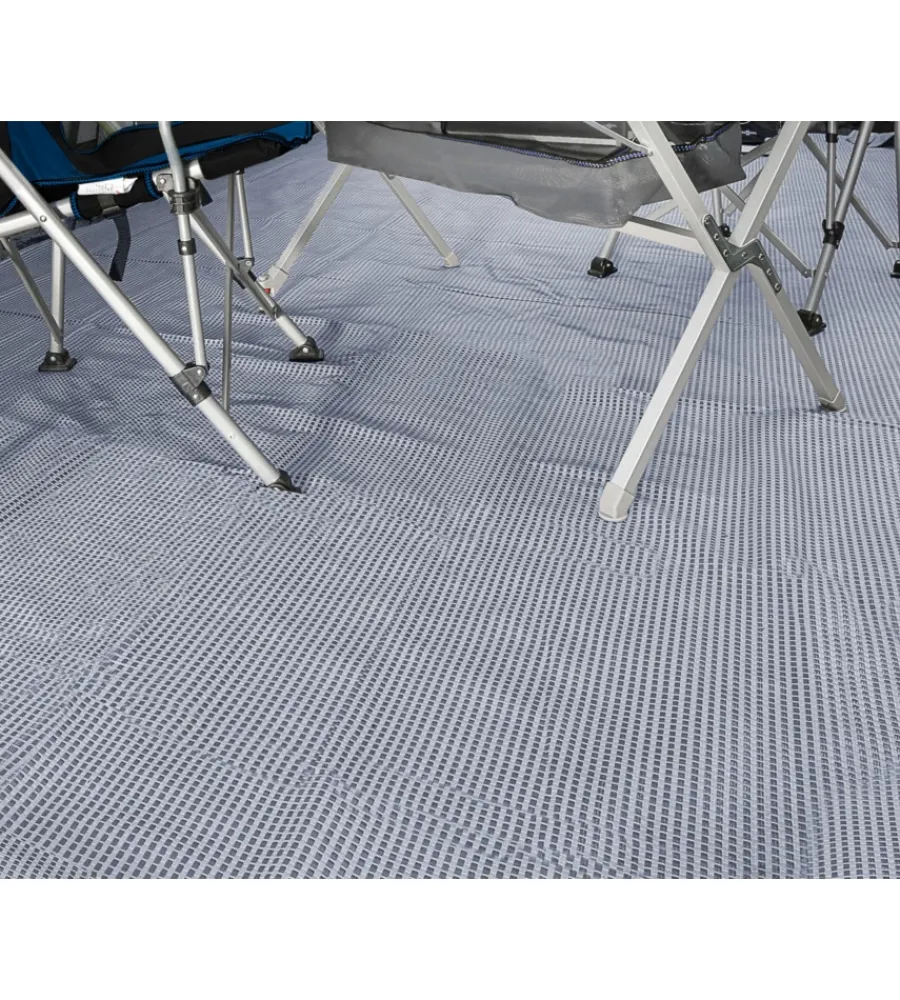 Campeggio-Brunner Stuoia da campeggio "kinetic 600" blu e grigio 250x300 cm