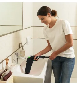 Ribimex Sgorgatubi|Sturalavandino manuale a pressione "prfdo" con 4 accessori