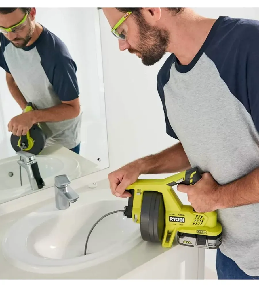 Ryobi Sifoni|Sturatubi a batteria 18v r18da-0, solo corpo macchina batteria non inclusa -