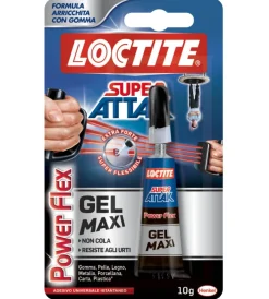 Colle- Super attak maxi power flex, 10 gr - loctite
