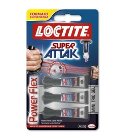 New Super attak minitrio power flex 3x1g Colle