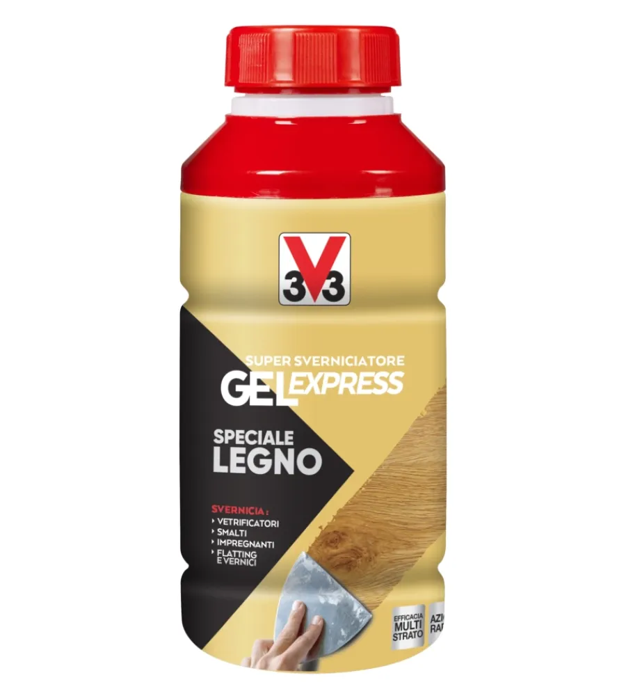Sverniciatori-V33 Super sverniciatore gel express speciale legno - trasparente - 0,5 litri