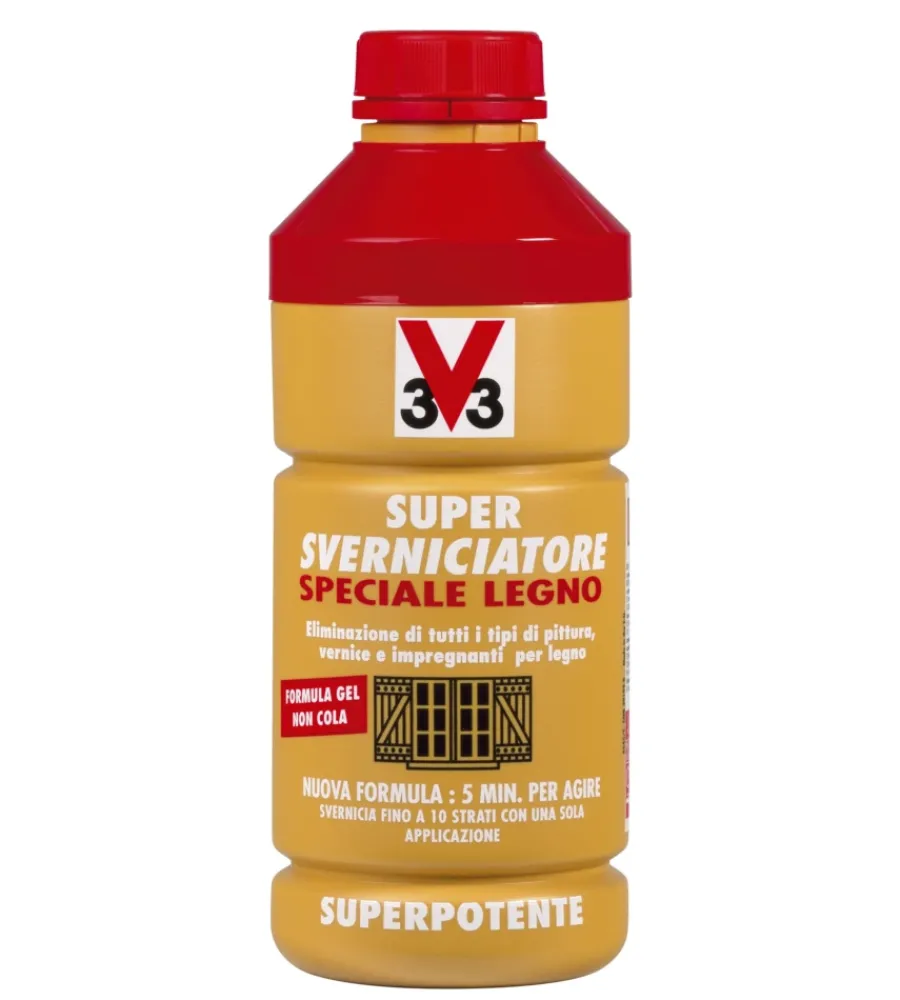 Sverniciatori-V33 Super sverniciatore gel express speciale legno - trasparente - 0,5 litri