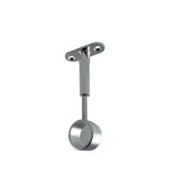 Outlet Supporti ciechi regolabili per tubo tondo in zama cromata 2 pz. Ferramenta Per Mobili E Infissi